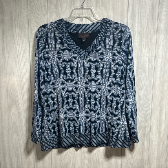 Dana Buchman Long Sleeve Blouse Size 1X - Picture 1 of 10